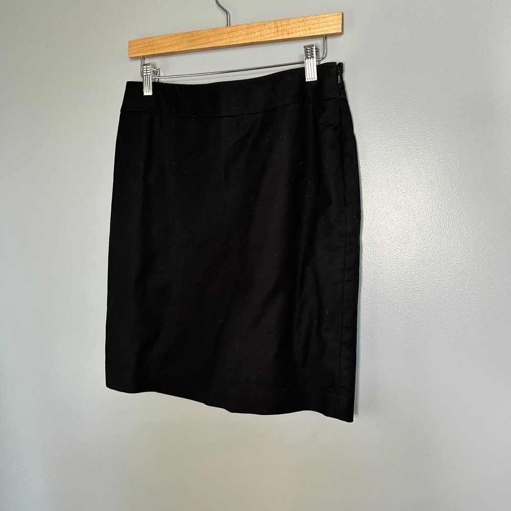 HALOGEN Black Pencil Skirt Size 8 - Picture 2 of 6